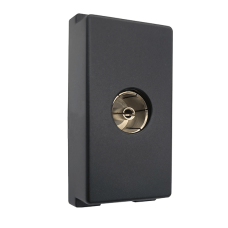 Πρίζα TV Τερματική Ανθρακί Lecce 27010