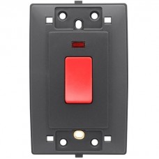 Διακόπτης Θερμοσιφώνου Ανθρακί Lecce 27024 