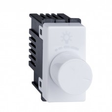 Διακόπτης Dimmer 250W Περιστροφικός Λευκός Lecce 26055 