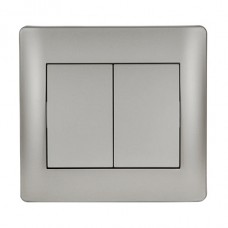 Διακόπτης Κομιτατέρ Γκρί Rhyme 11044