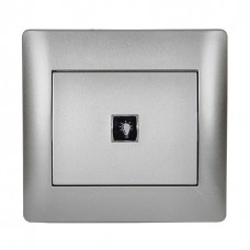 Διακόπτης Κλιμακοστασίου Γκρί Rhyme 11184C