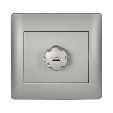 Διακόπτης Dimmer Περιστροφικός Γκρί Rhyme 11194