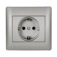 Πρίζα Σούκο Γκρί Rhyme 11214