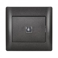 Διακόπτης Κλιμακοστασίου Γραφίτη Rhyme 11185C