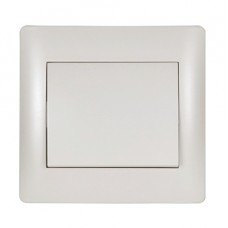 Διακόπτης Μεσαίος Αλε-Ρετούρ Λευκός Rhyme 11341