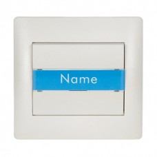 Μπουτόν Επιγραφής Λευκό Rhyme 11181B