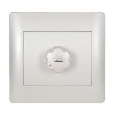 Διακόπτης Dimmer Περιστροφικός Λευκός Rhyme 11191
