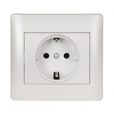 Πρίζα Σούκο Λευκή Rhyme 11211