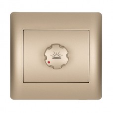 Διακόπτης Dimmer Περιστροφικός Σαμπανί Rhyme 11192