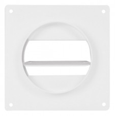 Σύνδεσμος Τοίχου με Βαλβίδα για Κανάλι Εξαερισμού 100-110x55mm 500222