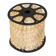 Φωτοσωλήνα NEON Στρογγυλή Δικάναλη 36 Λαμπάκια/m 230V Θερμό φως