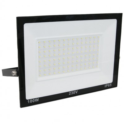 Προβολέας LED 100W 230V 9000lm 120° IP65 3000K Θερμό Φως 3-380100100