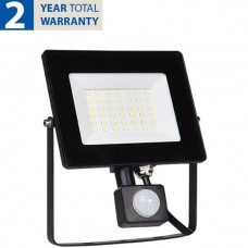 Προβολέας LED 30W 230V 2400lm 120° IP65 5500K Ψυχρό Φως με Ανιχνευτή Κίνησης 98HELIOS30SEN