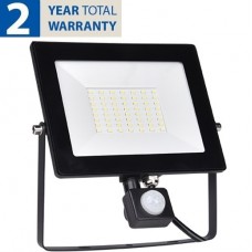 Προβολέας LED 50W 230V 4000lm 120° IP65 5500K Ψυχρό Φως με Ανιχνευτή Κίνησης 98HELIOS50SEN