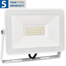 Προβολέας LED 50W 230V 4500lm 110° IP65 4000K Λευκό Φως Ημέρας 98VEGA50SLIM/WH
