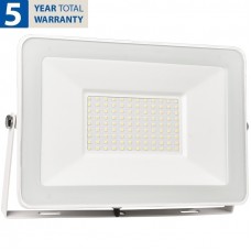 Προβολέας LED 100W 230V 9000lm 110° IP65 4000K Λευκό Φως Ημέρας 98VEGA100SLIM/WH