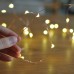 Χριστουγεννιάτικα LED Μπαταρίας 50 Leds σε Χρυσό φως με Χάλκινο σύρμα 3,70m μήκος καλωδίου