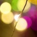 Χριστουγεννιάτικα LED Μπαταρίας 50 Leds σε Θερμό φως με Ασημί σύρμα 3,70m μήκος καλωδίου
