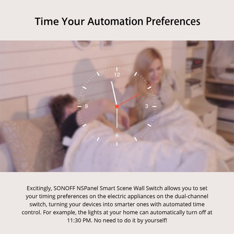 SONOFF NSPanel Smart Scene Wall Switch – Wi-Fi Thermostat, Touch Screen, Works With Alexa & Google 9 thumbnail image
