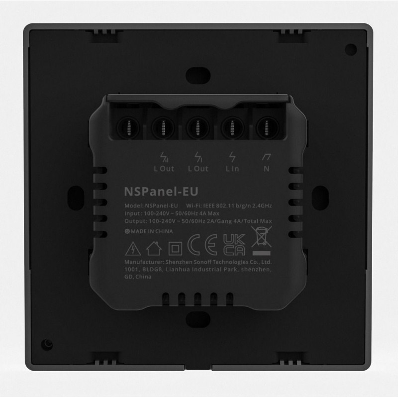 SONOFF NSPanel Smart Scene Wall Switch – Wi-Fi Thermostat, Touch Screen, Works With Alexa & Google